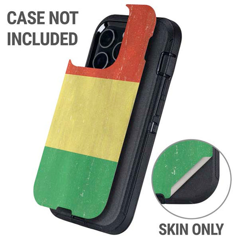 Bolivia Flag Distressed Otterbox Defender iPhone Skin